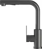 A dark grey kitchen faucet with a pull-out spray. Náhled obrázku produktu