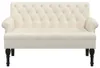 vidaXL Banc avec dossier 120x62x75,5 cm Lin Voir les images du produit 3