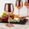 Nerezová sklenice na víno 550 ml, kreativní kovová Náhled obrázku produktu 5