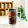 French Press, 1 litr, kávovar/čajovník ze skla, kávovar s Náhled obrázku produktu 12