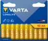 Varta Batterien AA, 10 Stück, Longlife, Alkaline, 1,5V, Produktbild-Vorschau 1