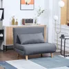 HOMCOM Einzelsofa Schlafsofa Sofabett Klappsofa verstellbar Produktbild-Vorschau 2