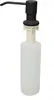 ADGO® Dosatore sapone nero 300 ml per lavabo Pump Anteprima dell’immagine prodotto 5