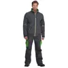 Arbeitsjacke, Softshell, grau/grün, Größe L Produktbild-Vorschau 6