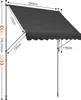 Tenda da sole a morsetto SucceBuy 250 x 120 cm, tenda da Anteprima dell’immagine prodotto 8