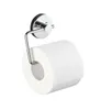 A toilet paper holder with a roll of toilet paper attached, against a white background. Produktbild-Vorschau