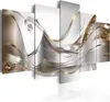Italienischer Leinwand Leinwandbild - Golden Flight 100x50 Produktbild-Vorschau 2