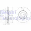 2x DELPHI Bremsscheibe BG9008C für LAND ROVER Range Rover Produktbild-Vorschau 1