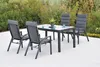 Merxx Gartenmöbel Set Siros9tlg., 4 Sessel verstellbar Produktbild-Vorschau 1
