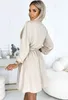 Numoco Formelle Frauenkleider Bindy beige S/M Produktbild-Vorschau 2