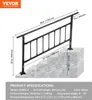 VEVOR scala ringhiera corrimano balcone ringhiera in ferro Anteprima dell’immagine prodotto 15