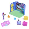 A collection of toys for a playhouse, including a small car, traffic light, road, and building. Náhľad obrázku produktu