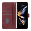 Hülle für Samsung Galaxy Z Fold 5 Prägung Flip Leder Produktbild-Vorschau 4