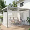 Sekey Moskitonetz 500x300x250cm Pavillon Outdoor Reise Produktbild-Vorschau 5