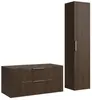 Badplaats Mobile Sottolavabo Rimini 100 cm - Noce Marrone - Anteprima dell’immagine prodotto 1