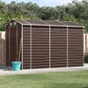 VidaXL Casetta da giardino 191x300x198 cm in acciaio Anteprima dell’immagine prodotto 1