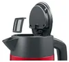 Bosch TWK4P434, 1,7 l, 2400 W, Schwarz, Rot, Edelstahl, Produktbild-Vorschau 2