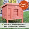 zooprinz Mini Hasenhaus Hasenstall mit Klappdach Wetterfest Produktbild-Vorschau 7