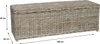 GAO Aufbewahrungsbox aus Kubu-Holz - 130 × 45 × 44 cm (L × Produktbild-Vorschau 5