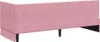 vidaXL Rohový rám postele s čelom ružový 80 cm x 200 cm Náhľad obrázku produktu 7
