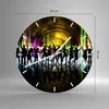 Wanduhr - Rund - Glasuhr - Disco Musik Tanz Spaß - 30x30cm Produktbild-Vorschau 3