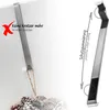 A product image showing a metal door hook for hanging decorations, with text indicating it prevents scratches and a close-up of its protective rubber coating. Produktbild-Vorschau
