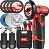 Bürstenlose Mini-Winkelschleifer 12V mit 7 Scheiben, 2 Produktbild-Vorschau 1