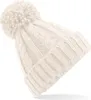 Beechfield Cable Knit Melange Beanie Produktbild-Vorschau 1