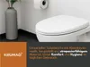 KRUMAD Toilettendeckel mit Absenkautomatik - WC Sitz aus Produktbild-Vorschau 6