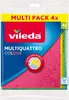 Vileda Multiquattro Colors Hadřík 4 Ks 168060 Podgląd zdjęcia produktu 2