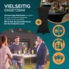 CASARIA® tavolo bar 2in1 con copertura regolabile in Anteprima dell’immagine prodotto 5