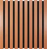 balení 2 kusů - lamelový akustický panel | 50 x 50 x 5 cm | Náhled obrázku produktu 5