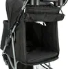 TRIXIE Buggy für Hunde - schwarz - 47 × 100 × 80 cm Produktbild-Vorschau 6