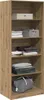 vidaXL Kleiderschrank Artisan-Eiche 80x50x200 cm Produktbild-Vorschau 3