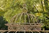 CLP Gazebo Romantik V2 rotondo 350 cm, marrone antico Anteprima dell’immagine prodotto 3
