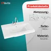 LAVITA Möbelwaschtisch Kalifornia 600 | Möbelwaschbecken | Produktbild-Vorschau 3