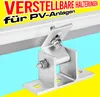 Aufständerung für 1 Solarmodul PV Halterung Balkonkraftwerk Produktbild-Vorschau 5