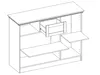 Sideboard Kommode Highboard Mehrzweckschrank Produktbild-Vorschau 4