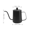 Pour-Over Kaffeekanne – 304 Edelstahl, Schwanenhals, 600 Produktbild-Vorschau 7