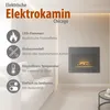 Classic Fire LED Heater Chicago 67x23x62cm elektrický krb Náhled obrázku produktu 6