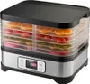 A food dehydrator with multiple trays filled with sliced fruits and vegetables. Náhled obrázku produktu