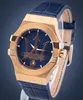 Maserati Herren Uhr POTENZA Analog Leder Armband blau Produktbild-Vorschau 4
