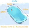 Babybadewanne mit Stöpsel - Baby Wanne 86cm - TV Rheinland Produktbild-Vorschau 4
