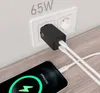 Aisens GaN Wall Charger ASCH-65W2P040-BK/ 2xUSB Type-C/ 65W Produktbild-Vorschau 5