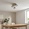 MasterLED Deckenleuchte E27 3-flammig Beige Kaschmir Glas Produktbild-Vorschau 2