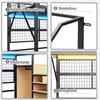 A collage of four images showcasing different features of a bunk bed. Podgląd zdjęcia produktu