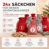 24 stuks adventskalender zakjes om te vullen, Productafbeelding-voorbeeld 7