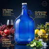 lilawelt24 2x Gärballon 5L Blaues Glas, Bügelverschluss & Produktbild-Vorschau 4