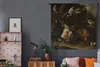 MuchoWow® Wandteppich Wandbehang Vögel in einem Park - Produktbild-Vorschau 5