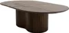 Couchtisch Dunkelbraunes Mangoholz - Oval - 120x70x35cm - Produktbild-Vorschau 5